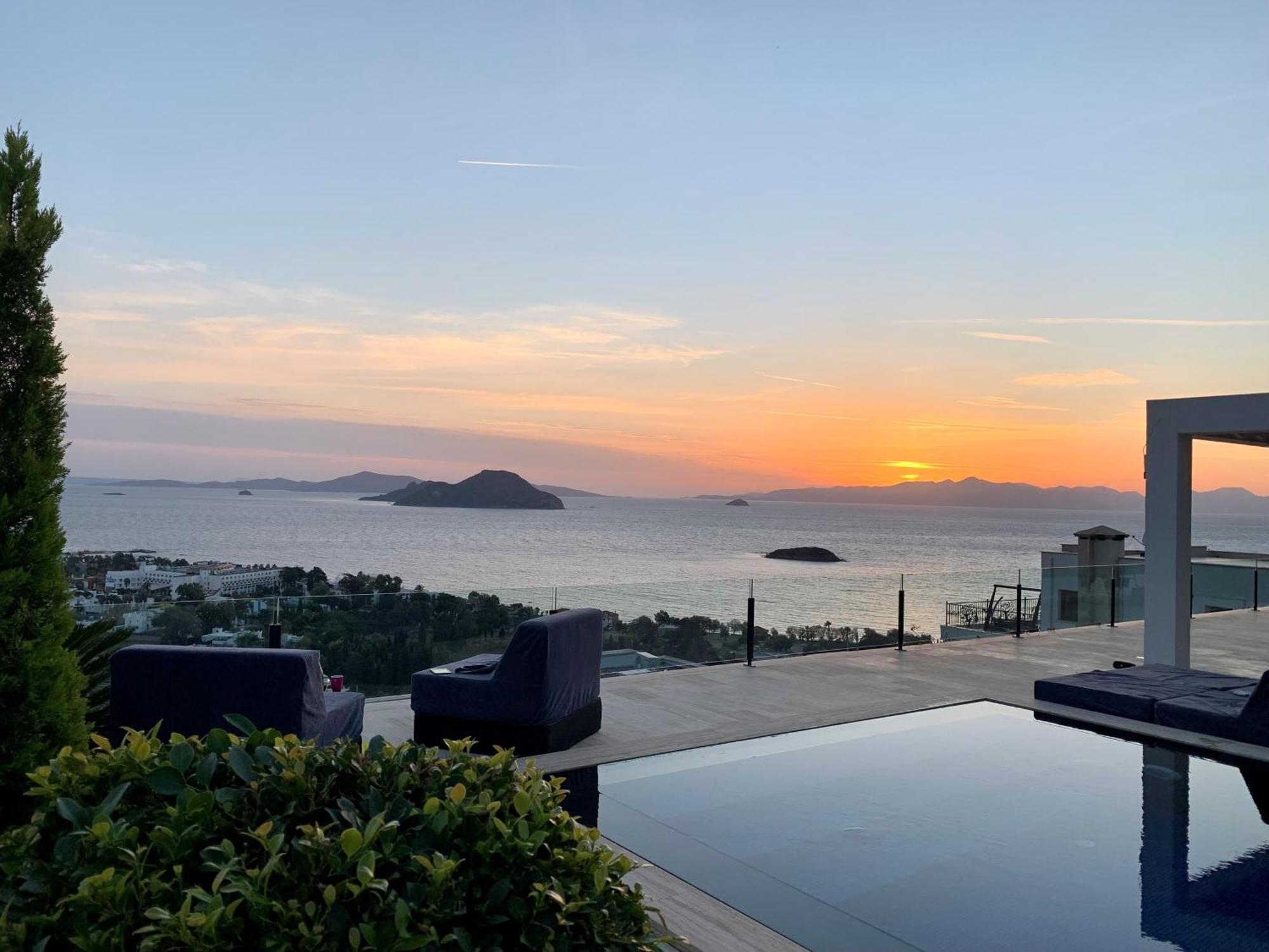 Villa Aylinda With Private Heated Pool Bodrum ภายนอก รูปภาพ
