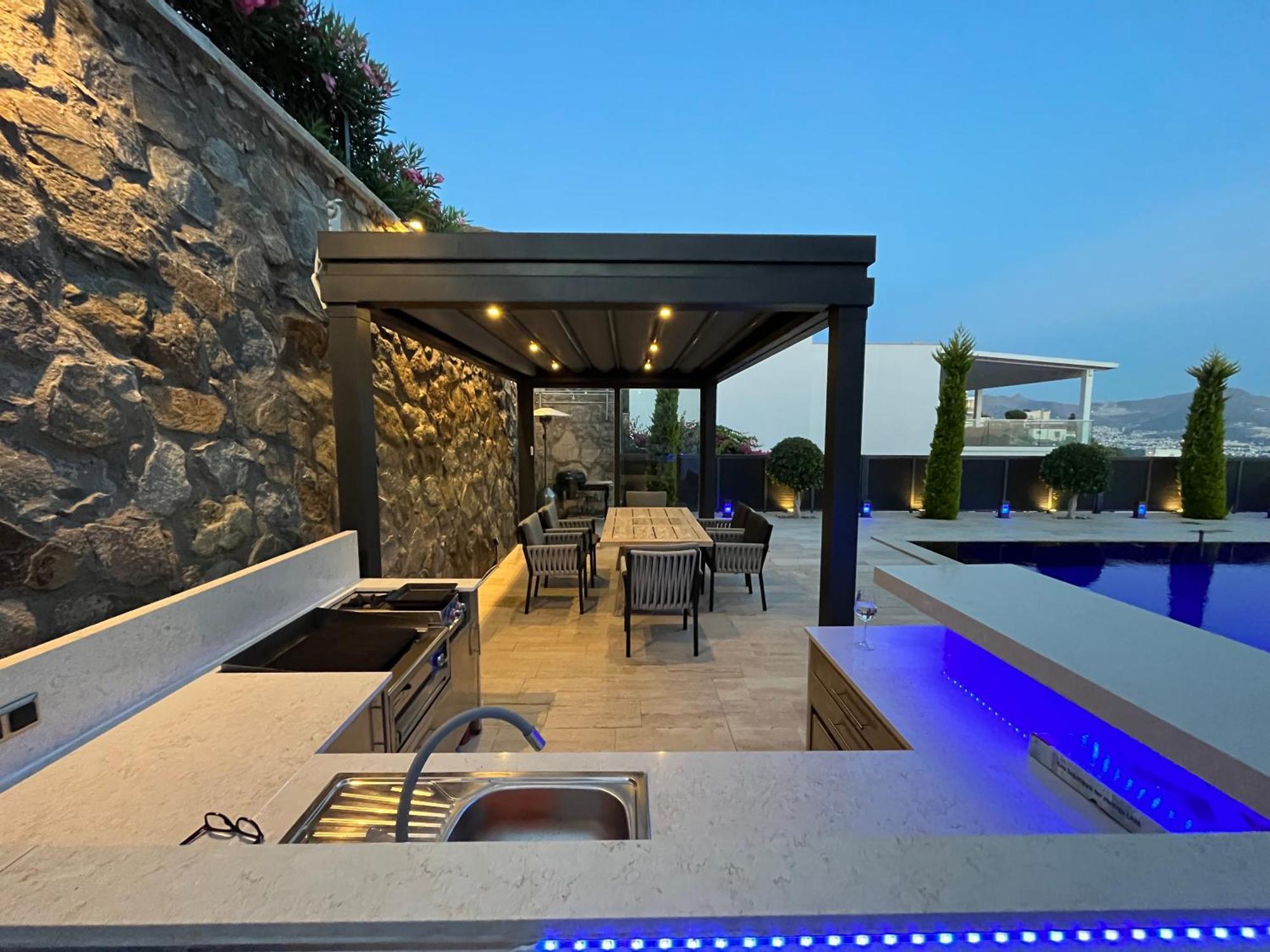 Villa Aylinda With Private Heated Pool Bodrum ภายนอก รูปภาพ