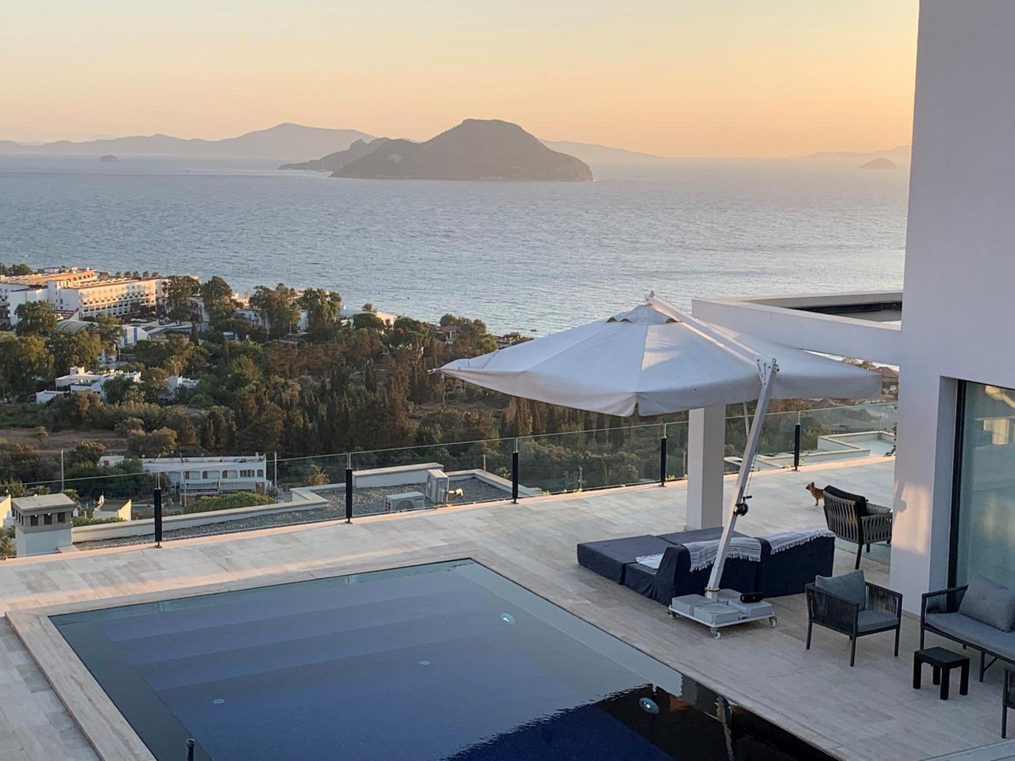 Villa Aylinda With Private Heated Pool Bodrum ภายนอก รูปภาพ